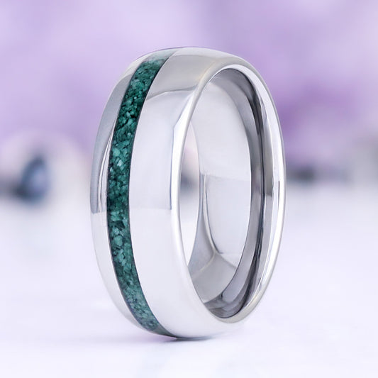 Skye Kite® Moss Agate Couples Ring Set