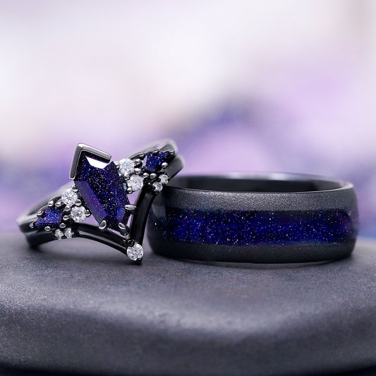 Starry Night™ Couples Ring Set