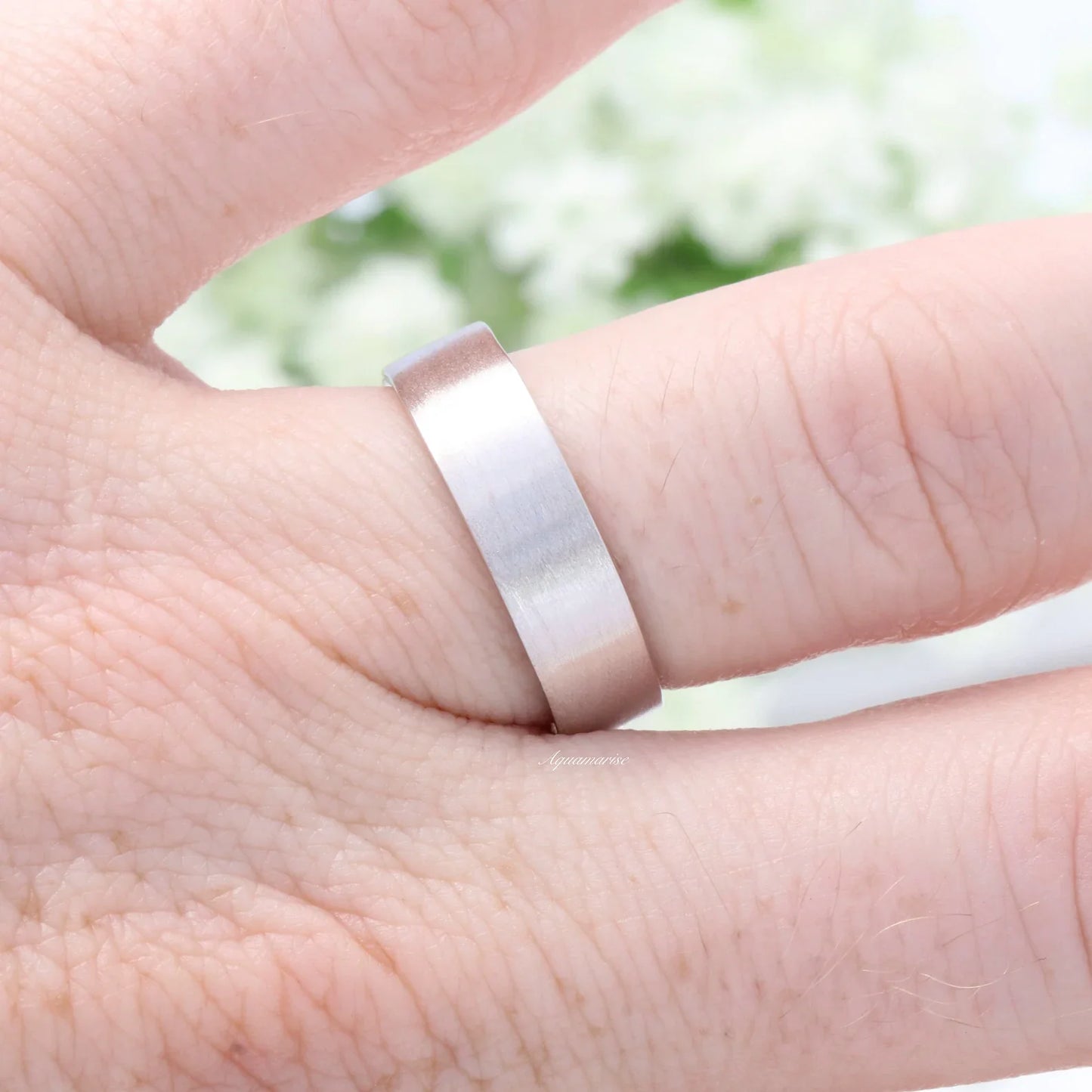 Skye Kite® Green Moss Agate Ring Couples Ring Set