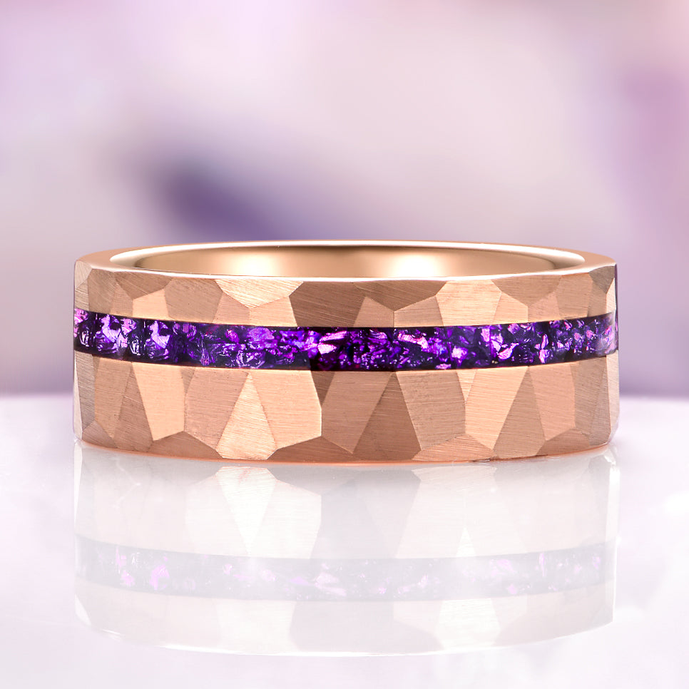 Skye Kite® Natural Amethyst Couples Ring Set