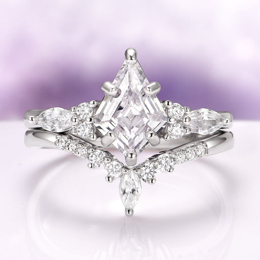 Skye Kite® Simulated Diamond Couples Ring Set