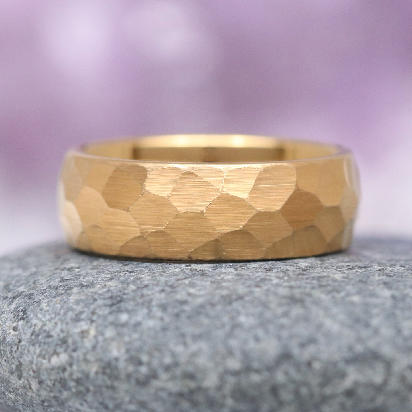 Simulated Diamond Leaf Couples Ring Set
